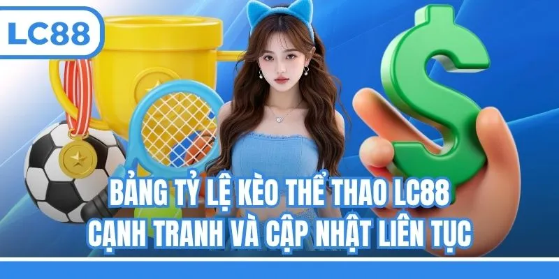 Bảng tỷ lệ kèo thể thao LC88 cạnh tranh và cập nhật liên tục