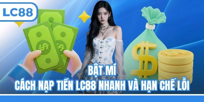 Bật mí cách nạp tiền LC88 nhanh và hạn chế lỗi