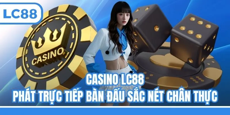 Casino LC88 phát trực tiếp bàn đấu sắc nét chân thực