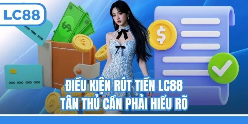 Điều kiện rút tiền LC88 tân thủ cần phải hiểu rõ