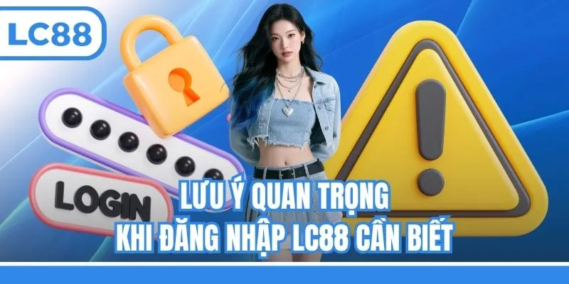Lưu ý quan trọng khi đăng nhập LC88 cần biết
