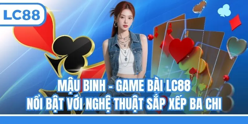 Mậu Binh - Game bài LC88 nổi bật với nghệ thuật sắp xếp ba chi