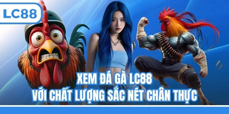 Xem đá gà LC88 với chất lượng sắc nét chân thực